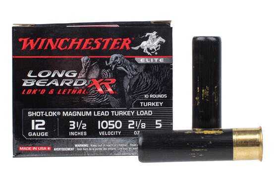 Winchester Long Beard 12 Gauge 3.5" 2-1/8oz Shot comes in a box of 10